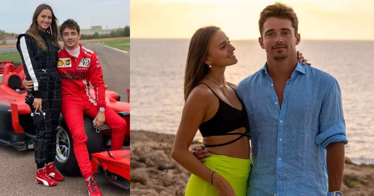 Charles Leclerc Girlfriend Charlotte Sine