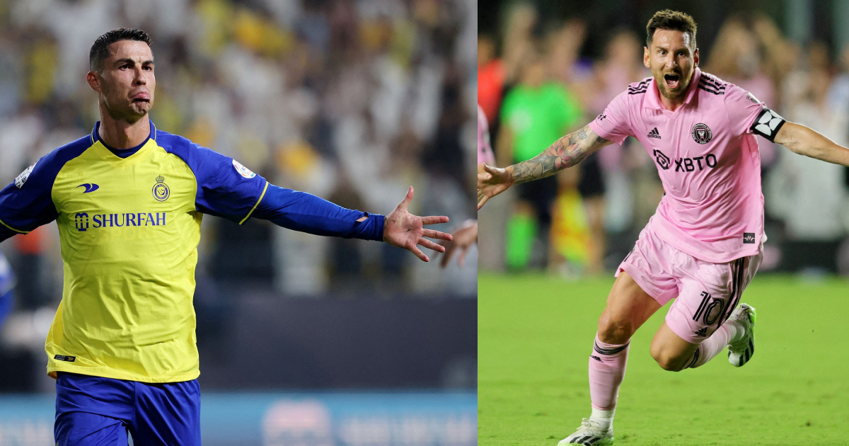 Cristiano Ronaldo and Lionel Messi