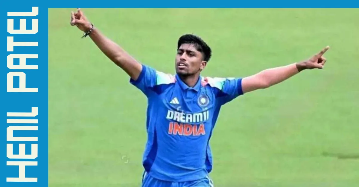 Who is Henil Patel? Career, Stats and Records